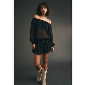 Free People Carina Meadow Lace Mini Dress